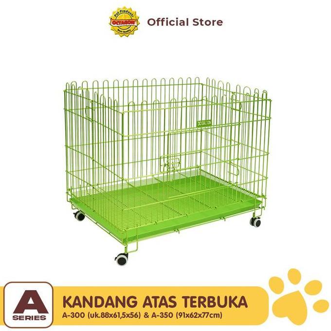 putriangkasapera - kandang octagon - kandang atas terbuka | kandang pagar anjing