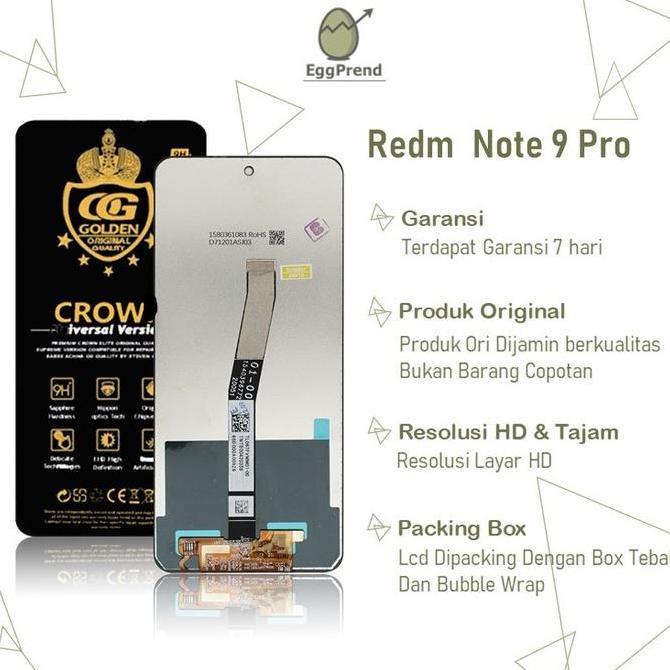 NEW LCD TOUCHSCREEN XIAMI REDI NOTE 9 PRO / NOTE 9S ORI FULLSET / LCD REDI NOTE 9S ORI