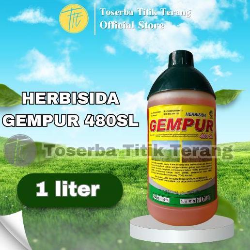 HARIWIJAYA_GONDANG - HERBISIDA GEMPUR 480SL 1 LITER PEMBASMI GULMA DAN RUMPUT LIAR TANAMAN OBAT