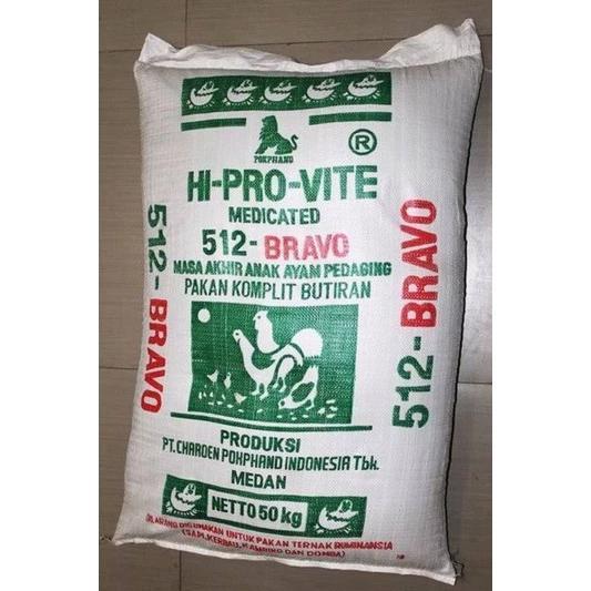 PUR AYAM 512 BRAVO 1 KARUNG ISI 50 KG - PUR 512 BRAVO 1 BAL 50 KG