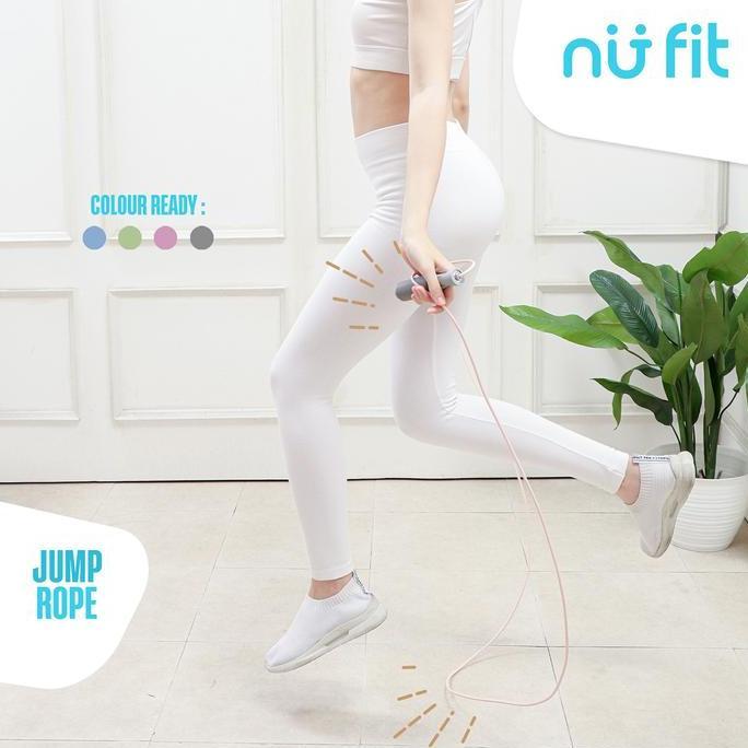 Whygym- Nu - Fit  - Tali Skipping - Skipping Premium - Skipping Jump - Lompat Tali  - Foam Jump Rope