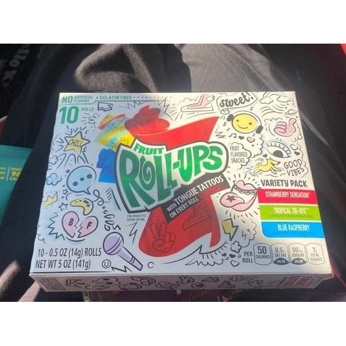 Sale- Betty Crocker Fruit Roll Ups Candy Variety Pack Isi 10Pcs