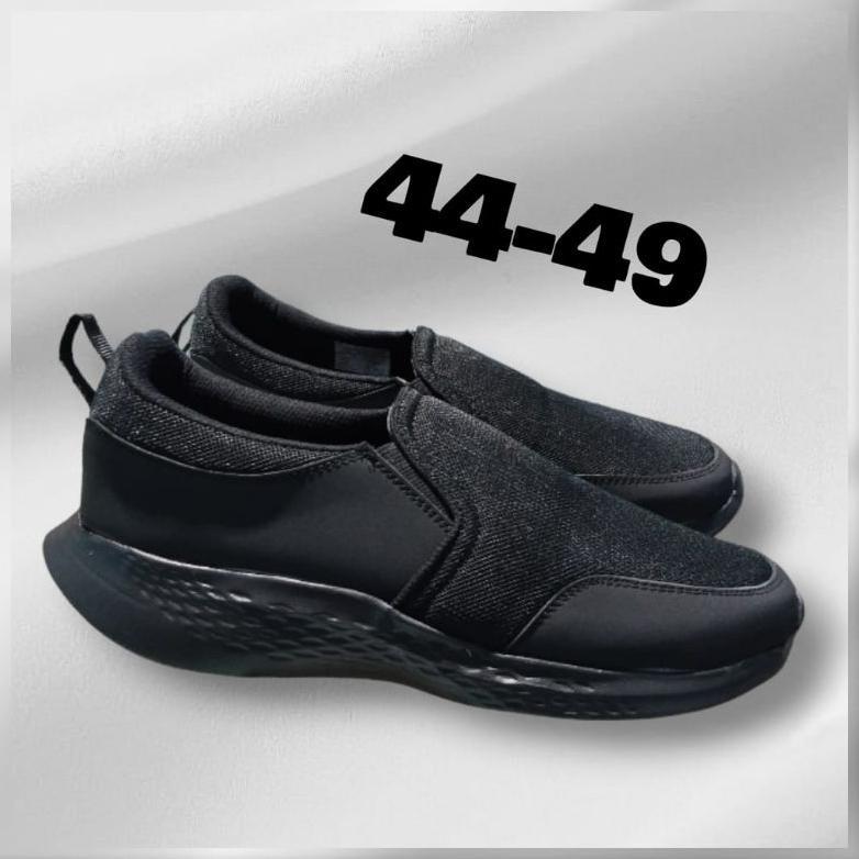 Sepatu Slip On Pria Ukuran Jumbo BIG SIZE 44-45-46-47-48-49 Slip On Pria Ukuran Besar Sepatu Slop Se
