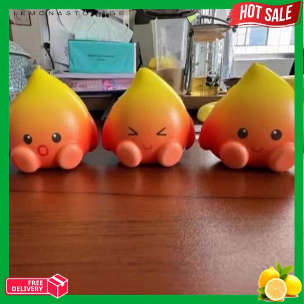 Exclusive Mainan Squishy Api / Mainan Squishy Viral Anti Stress/Boneka Squishy Bentuk Api