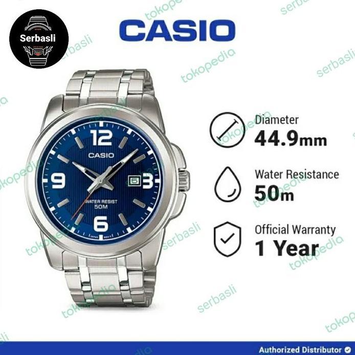Casio Pria MTP1314D / MTP-1314D Original & Bergaransi
