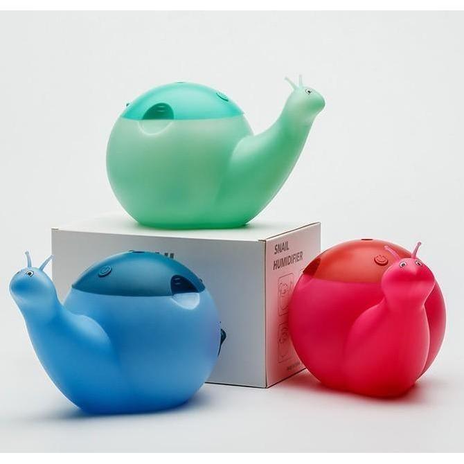 Lovely Snail Shape Ultrasonic Humidifier Aromatherapy Essential Oil Di