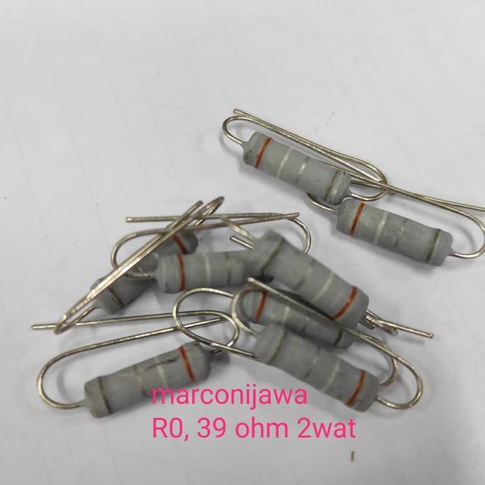 Resistor 0,39 ohm 2Watt