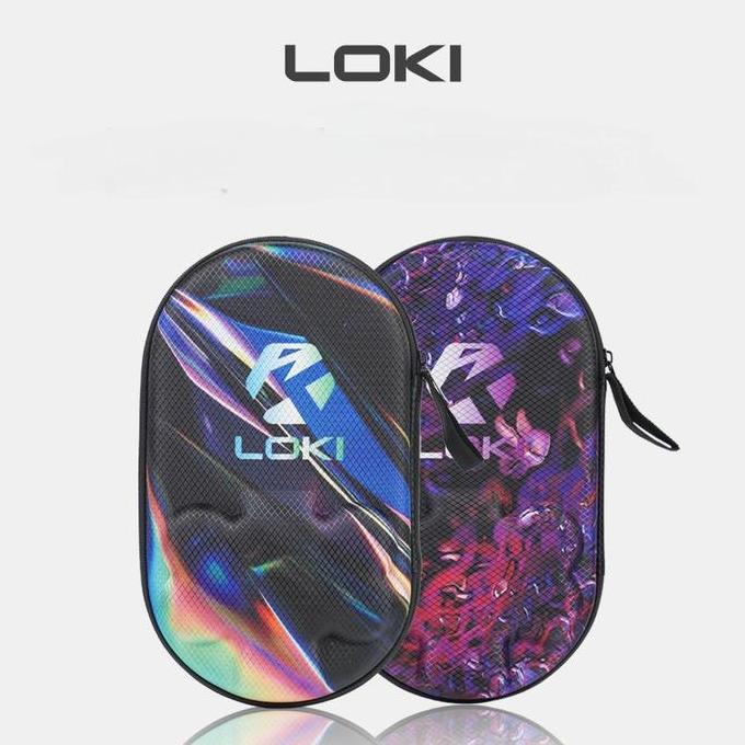 Cover Bat Pingpong Hardcase Waterproof Loki Original Tas Bat Pingpong / Tas Bet Pingpong Loki Bola