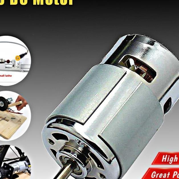 Dinamo 775 Dc Motor 12V High Speed Torsi Besar Dinamo Bor Rakitan