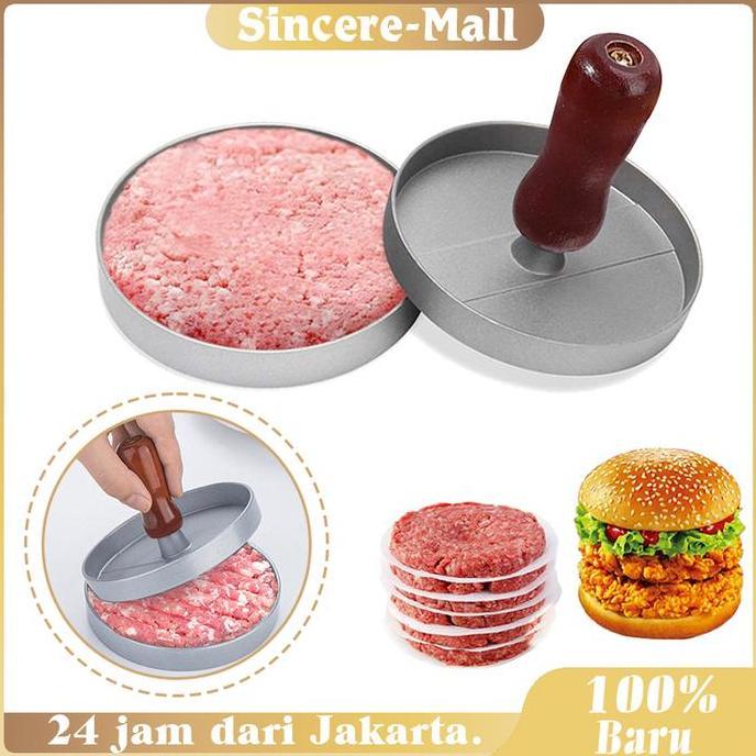 YUZABA Cetakan Daging Burger Cetakan Press Daging Cetakan Daging Untuk Burger