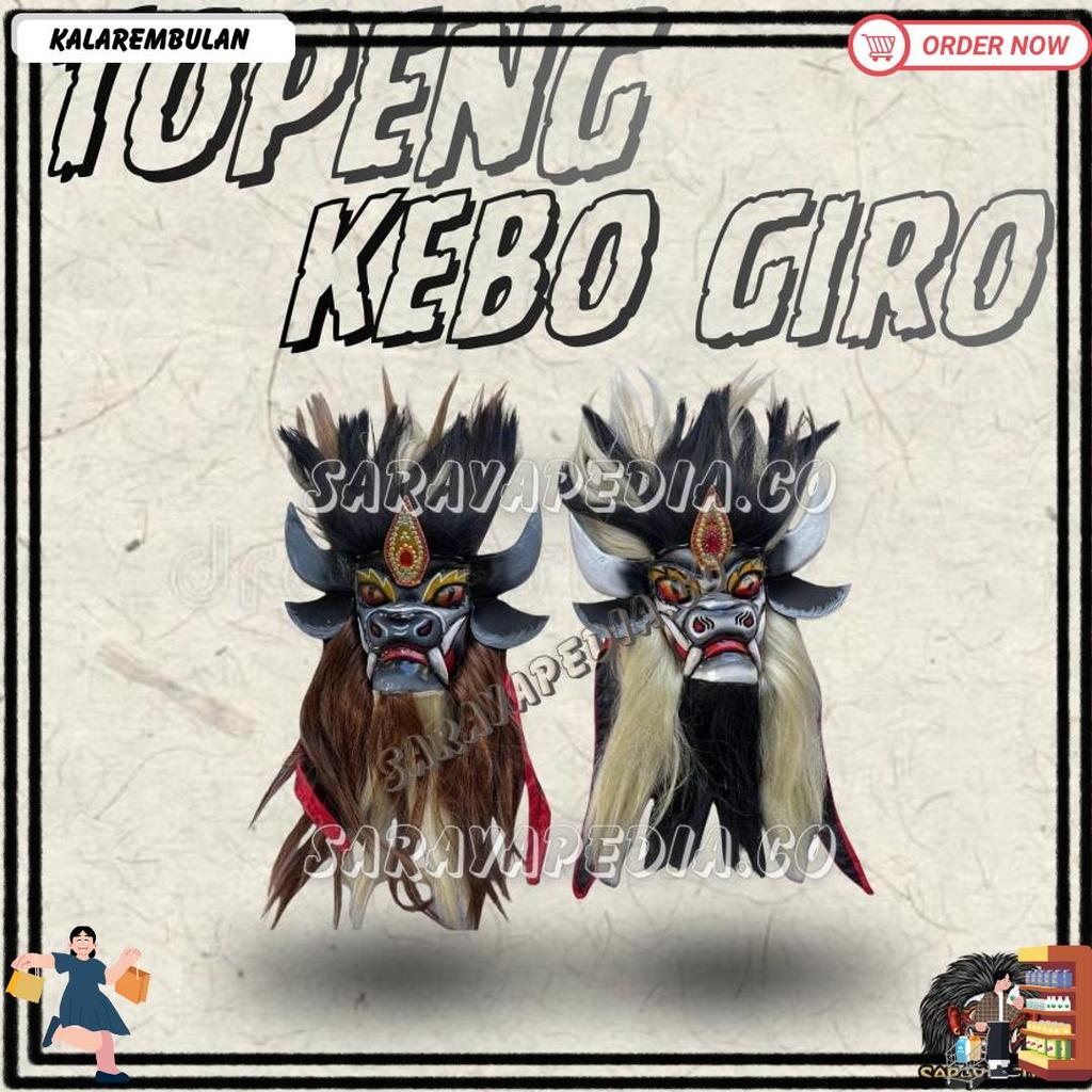 Topeng Kebo Giro Premium Topeng Pentas Sry Sale