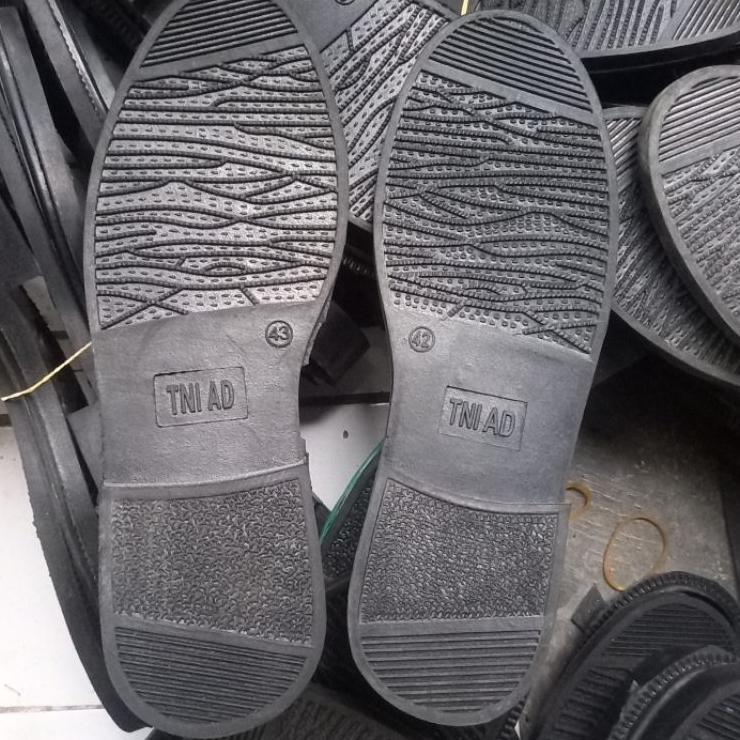 Sol Karet Asli Anti Slip Sepatu Pdh Tni Ad Dinas