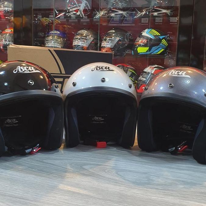 Helm ASCA BOGO RETRO SOLID