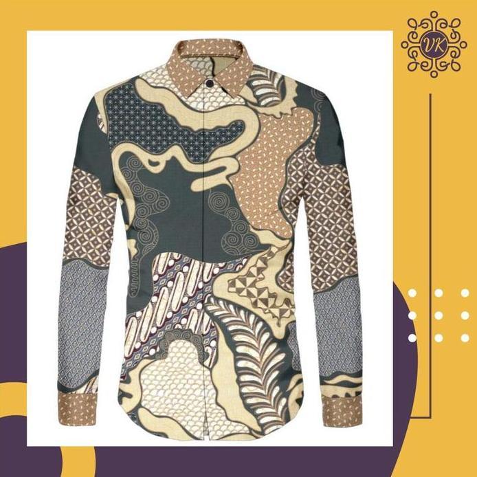 New Kain Batik Katun Dobby Motif Parang Abstrak