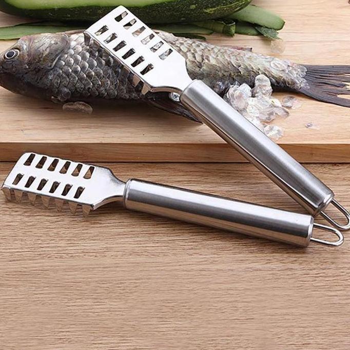 MIMUNASA COD ALAT PEMBERSIH SISIK IKAN / PENYERUT SISIK IKAN / PISAU SISIK IKAN/PENGUPAS SISIK IKAN/