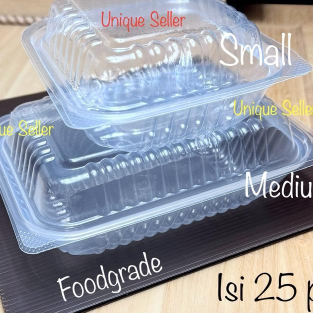 [Isi25] Mika Lunchbox Foodsafe Box Small Medium Tahan Panas / Mika Foodbox Lunch Box Food Safe S Kec