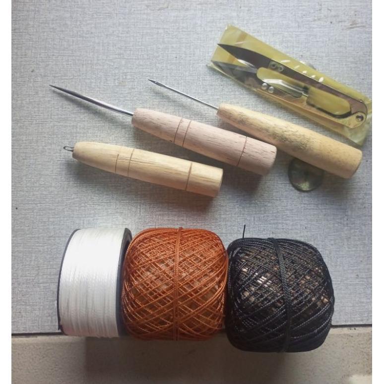 Alat Sol Sepatu Sandal  Lengkap Peralatan Jahit Set