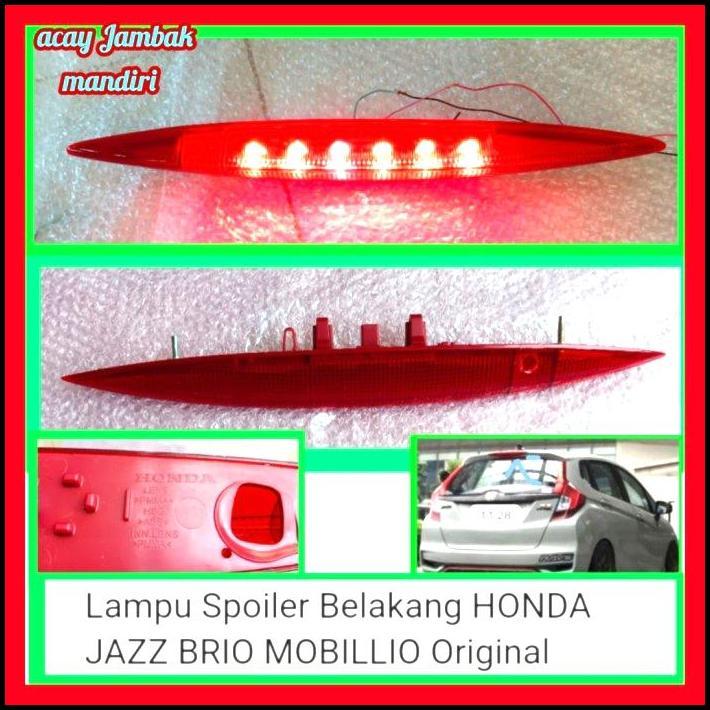 DISKON LAMPU SPOILER MOBIL JAZZ BRIO MOBILIO ORIGINAL 