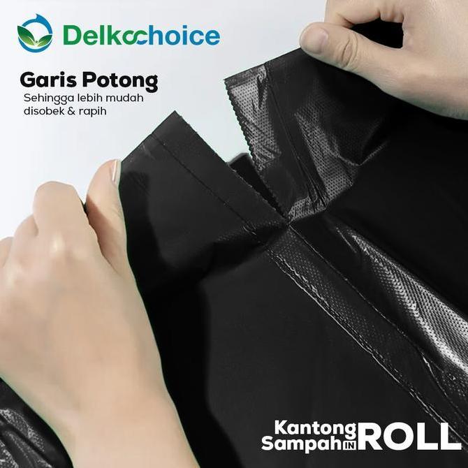 Pulito- Kantong Plastik Sampah In Roll Premium Delkochoice