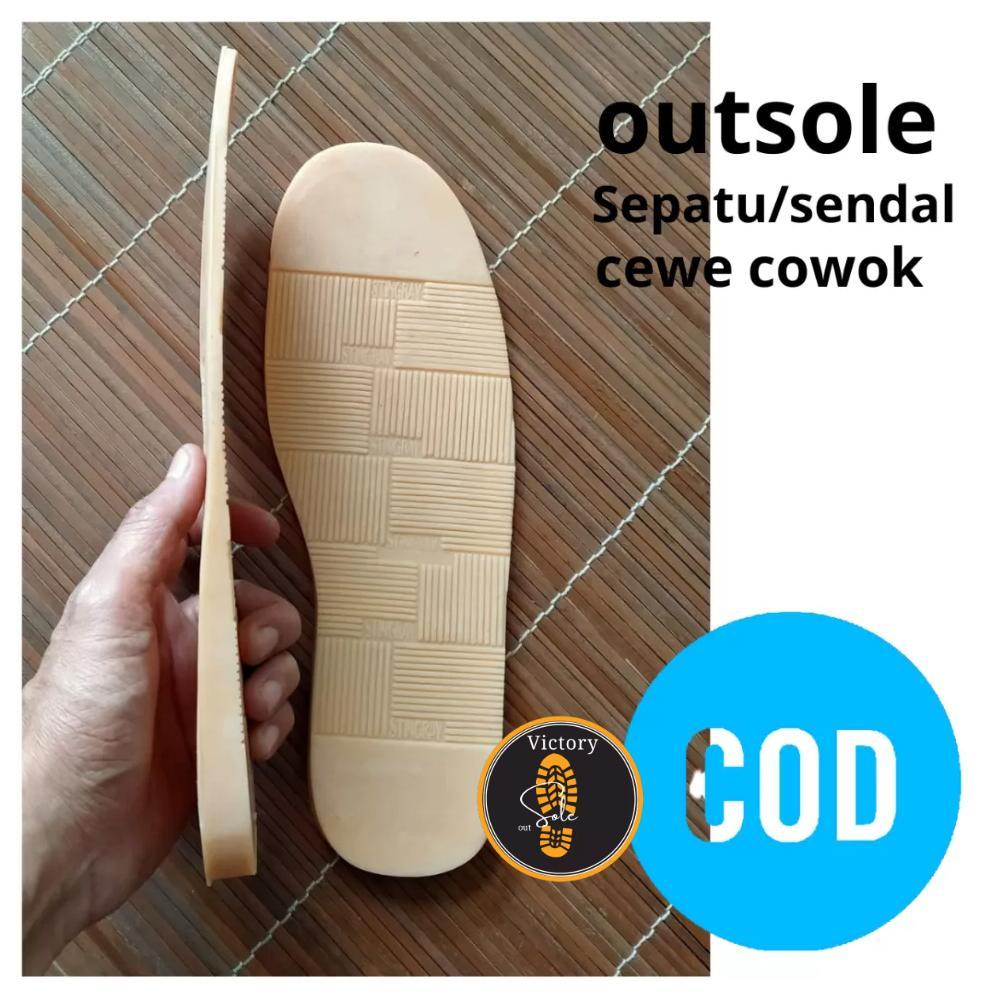 KAMPOENGREADY OUTSOL KARET SOL SEPATU PRIA ALAS SEPATU SEPATU KARET ASLI SALE