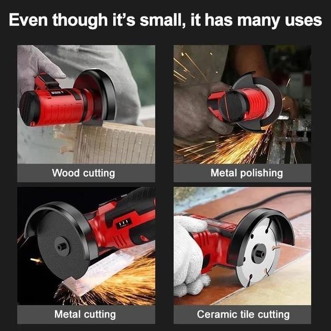 Grosir Reaim Gerinda Baterai 3 Inch Gerinda Listrik Mini Gergaji Mesin Mini Gergaji Kayu Cordless An