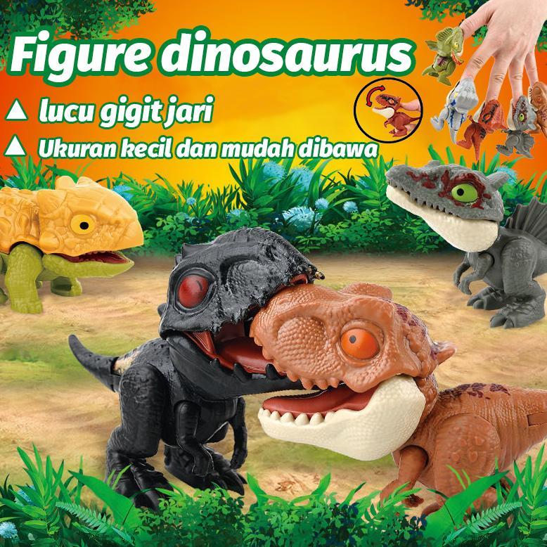 Garansi Wisehawk Figur Dino Dinosaurus Snap Squad T Rex Indominus Pyroraptor Indoraptor Figure Maina