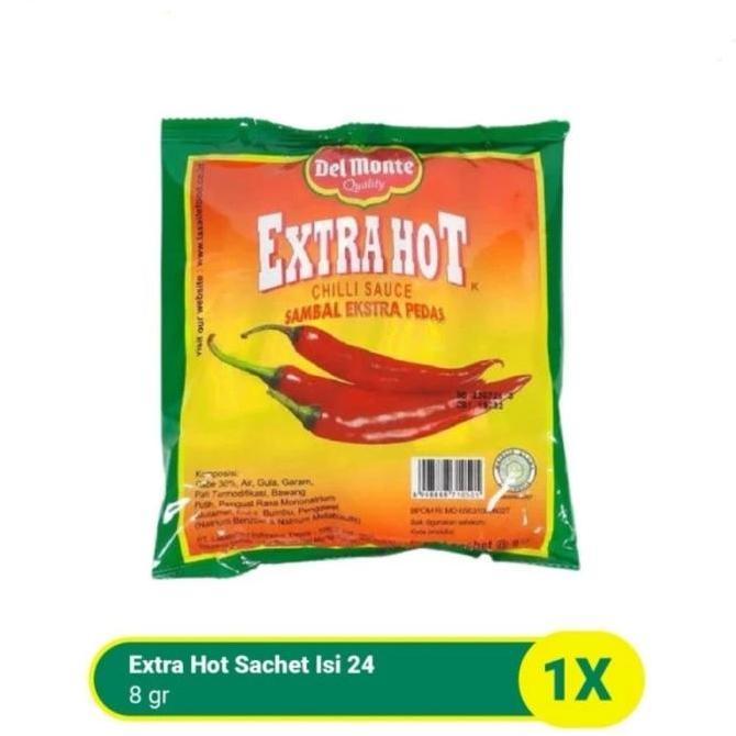Delmonte Saos Sambal Extrahot Sachet