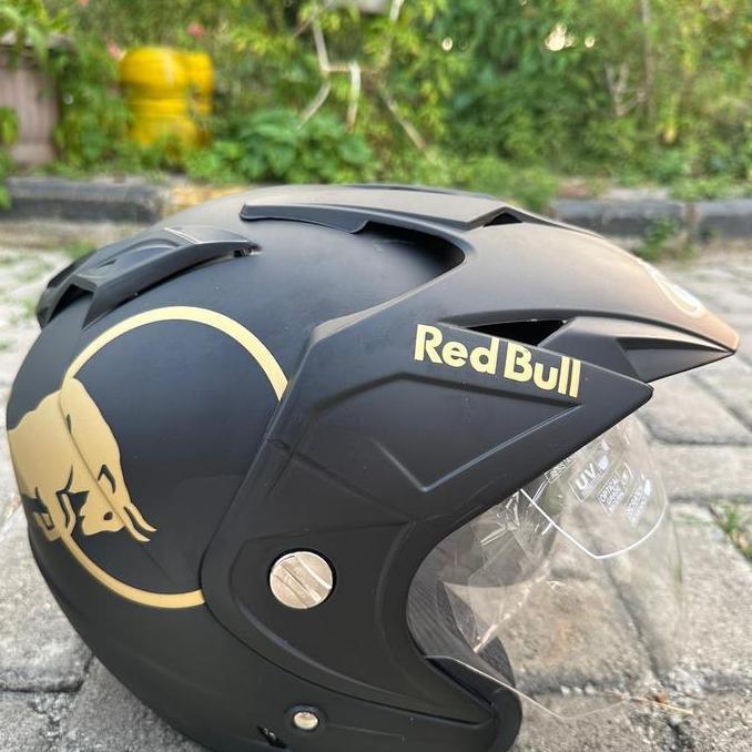 Helm Jp7 SKY MOTIF  Dengan 2 Visor Ganti-ganti