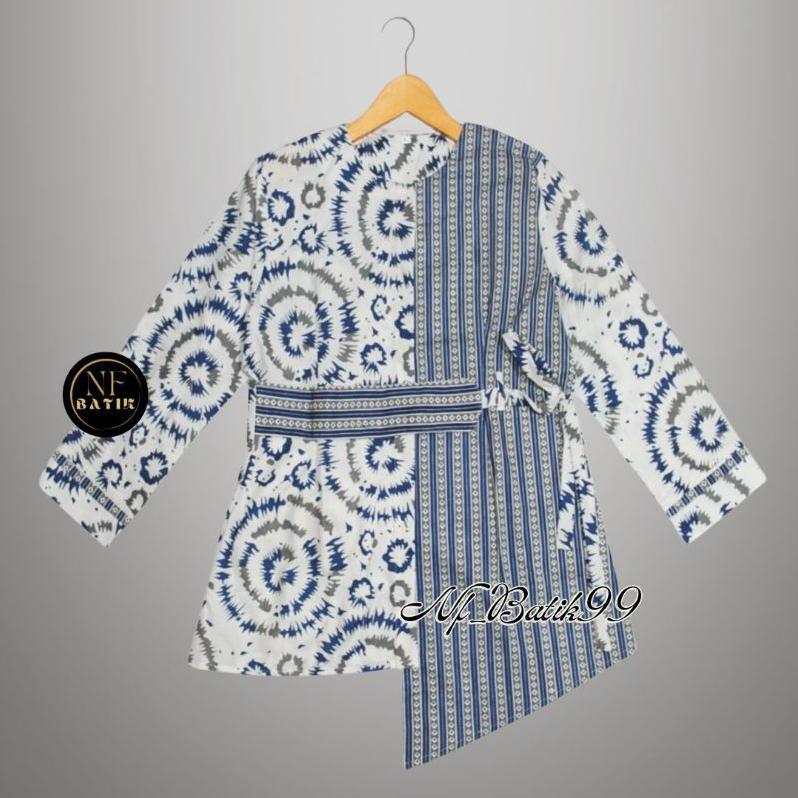 Baju Batik Wanita | Atasan Batik Wanita Kerja | Batik Kerja Size M L Xl Xxl
