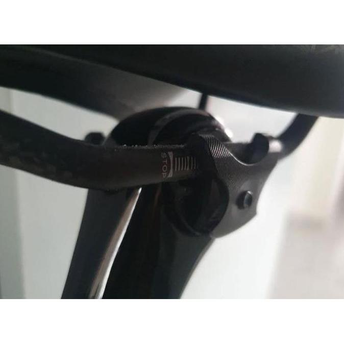 Seatpost Clamp Penjepit Carbon Rail Oval 7*9 Delihea