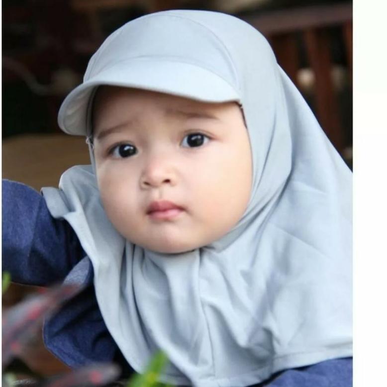GARANSI G-MOOI jilbab anak bayi 0 6 bulan 1-8 tahun TOPI SPORTY BAYI Kerudung bayi hijab bayi jilbab
