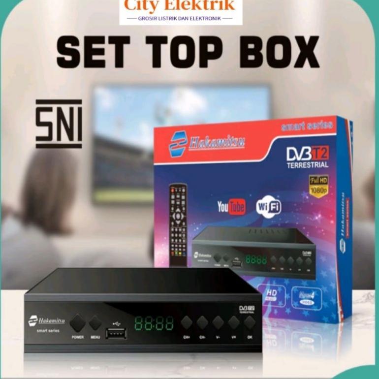 HANNABIMART SET TOP BOX DIGITAL DVB T2 - 01 LUBY / STB DIGITAL TV FULL HD PREMIUM