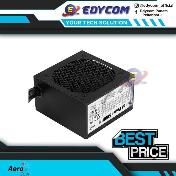 Psu Power Supply Pc 500 Watt Aerocool United Power / Psu 500W 80 Plus