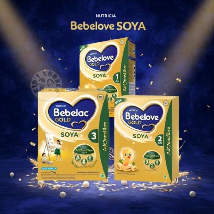 Kordesan - *BEBELAC GOLD SOYA 3 700GR VANILA, Bebelove soya 2 360gr, Bebelove 1 170gr