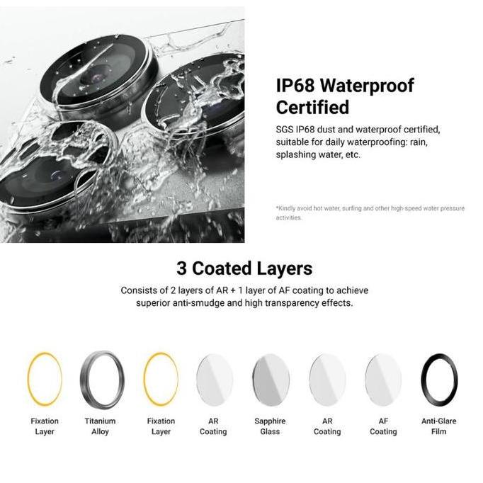Grosir Mageasy Lens Protector For Iphone 17 Pro Max Air Mageasy Lenz Sapphire Camera Ring Guard Meta