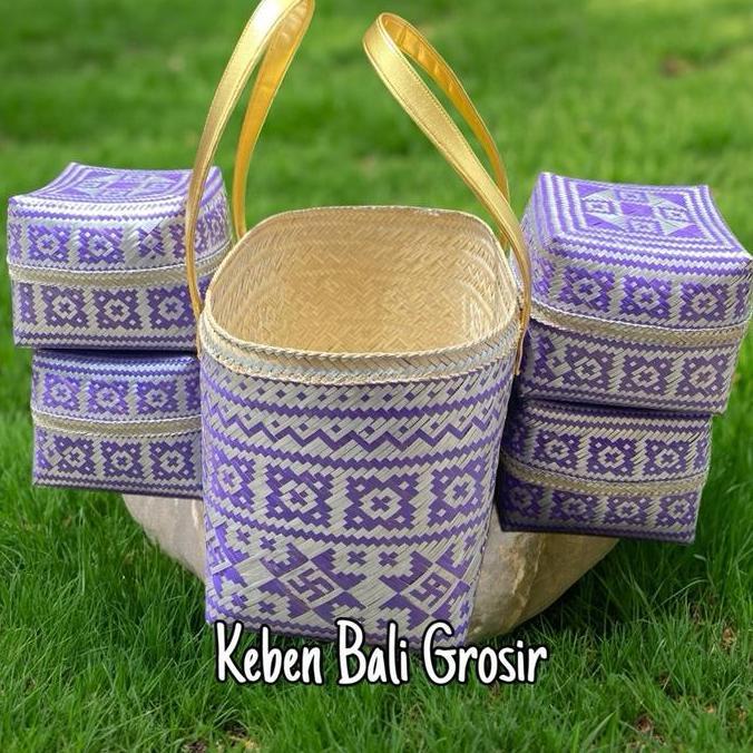 TERLARIS Keben Set 4 Tas Bambu || Tas bambu set 4