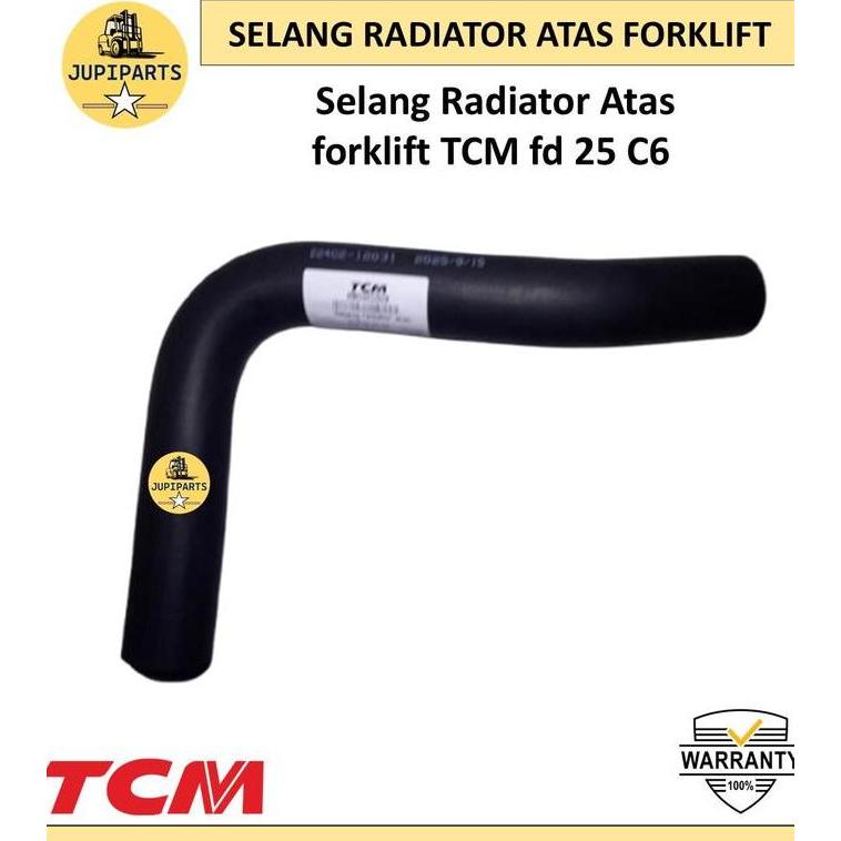 56 Selang Radiator Atas Forklift Tcm Fd 25 C6 Tcm Forklift