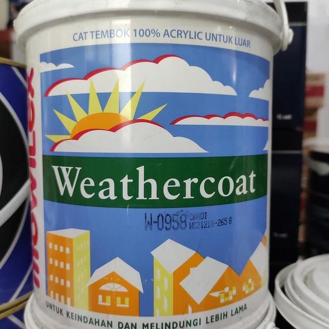 MOWILEX WEATHERCOAT 2.5LT [ GALON ] / CAT MOWILEX / CAT TEMBOK LUAR