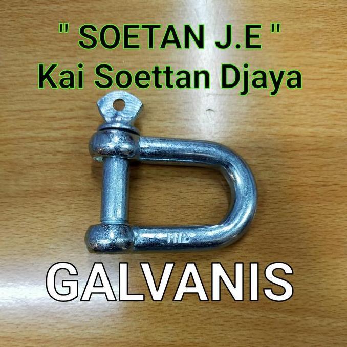Promo Shackle D 12Mm / Segel D 12Mm / Shackle D M12 / Segel D M12 Cod
