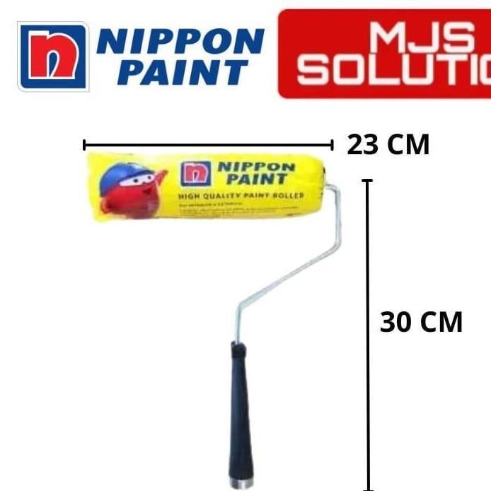 MJS SOLUTION NIPPON ROLL CAT 9 INCH ROL CAT NIPPON PAINT BESAR 9 INCI ROLLER TEMBOK DINDING