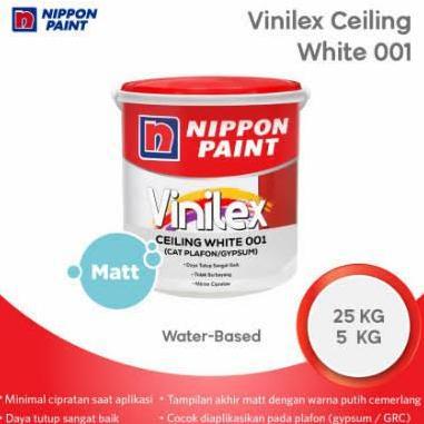 Cat Vinilex White 001 / Vinilex Cat Plafon / Cat Ceiling 25kg