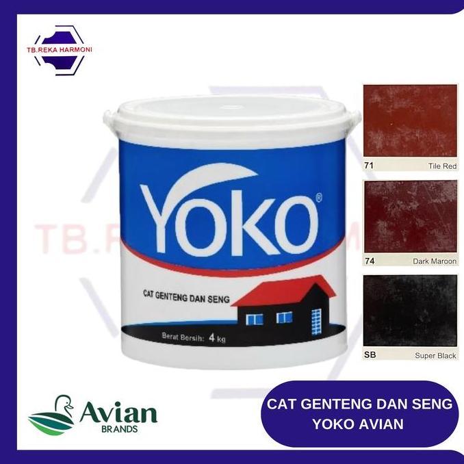 CAT GENTENG DAN SENG YOKO