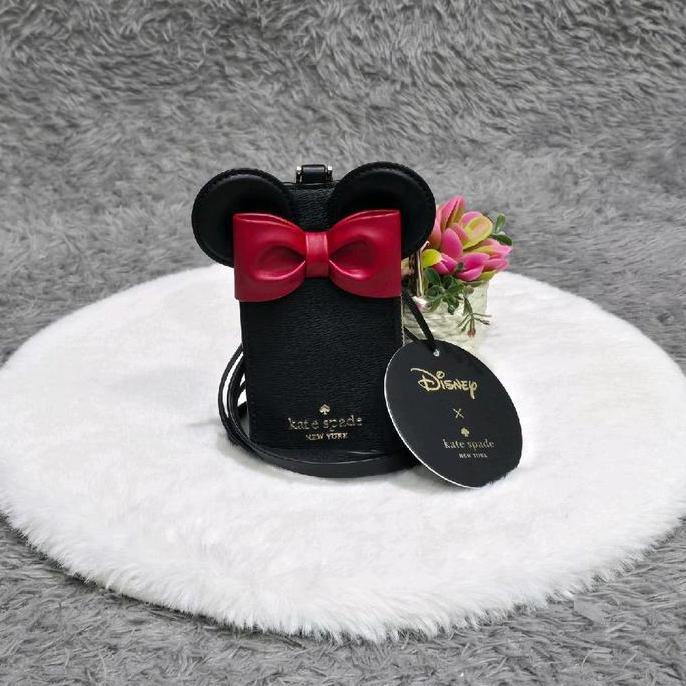 (100% ORI) KS OTHER MINNIE LANYARD DISNEY X KATE SPADE BLACK MULTI