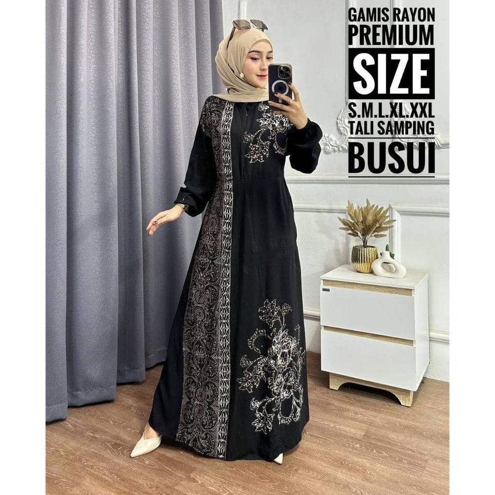 bestpromo batik usman - terbaru gamis rayon premium | gamis twill ori pekalongan | gamis busui jumbo