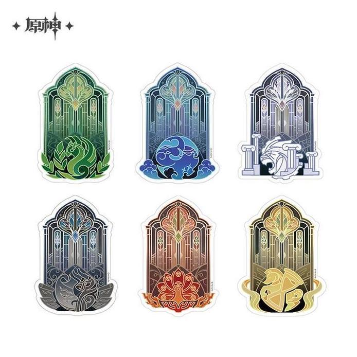 Sumeru Akademiya Series Bookmark Set 8cm - Genshin Impact