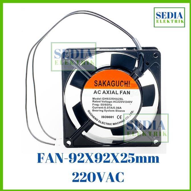 Industrial Fan Sakaguchi 92x92mm 220VAC Sleeve Bearing FAN-92-220VAC
