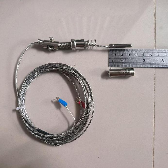 2m K type Thermocouple Bayonet Kabel 2 meter