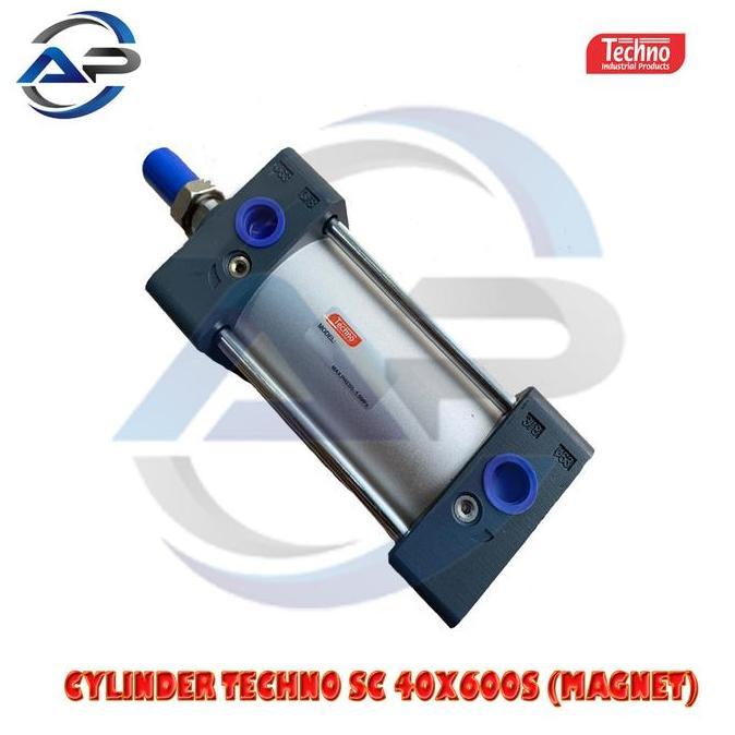 cylinder pneumatic kotak sc 40x600 / sc40x600 techno - SC40X600