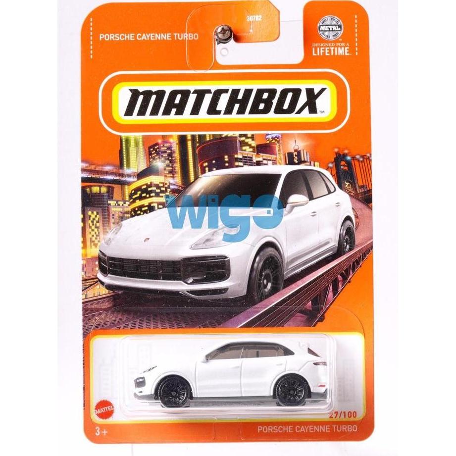 Matchbox Porsche Cayenne Turbo putih E 2024 Diecast