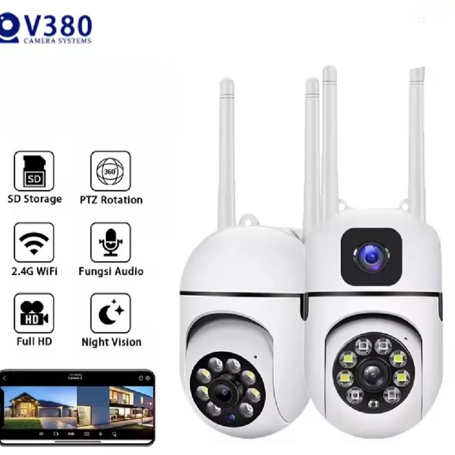 Cctv Single Lens Dual Lens Ip Camera Wifi Cctv V380 Pro